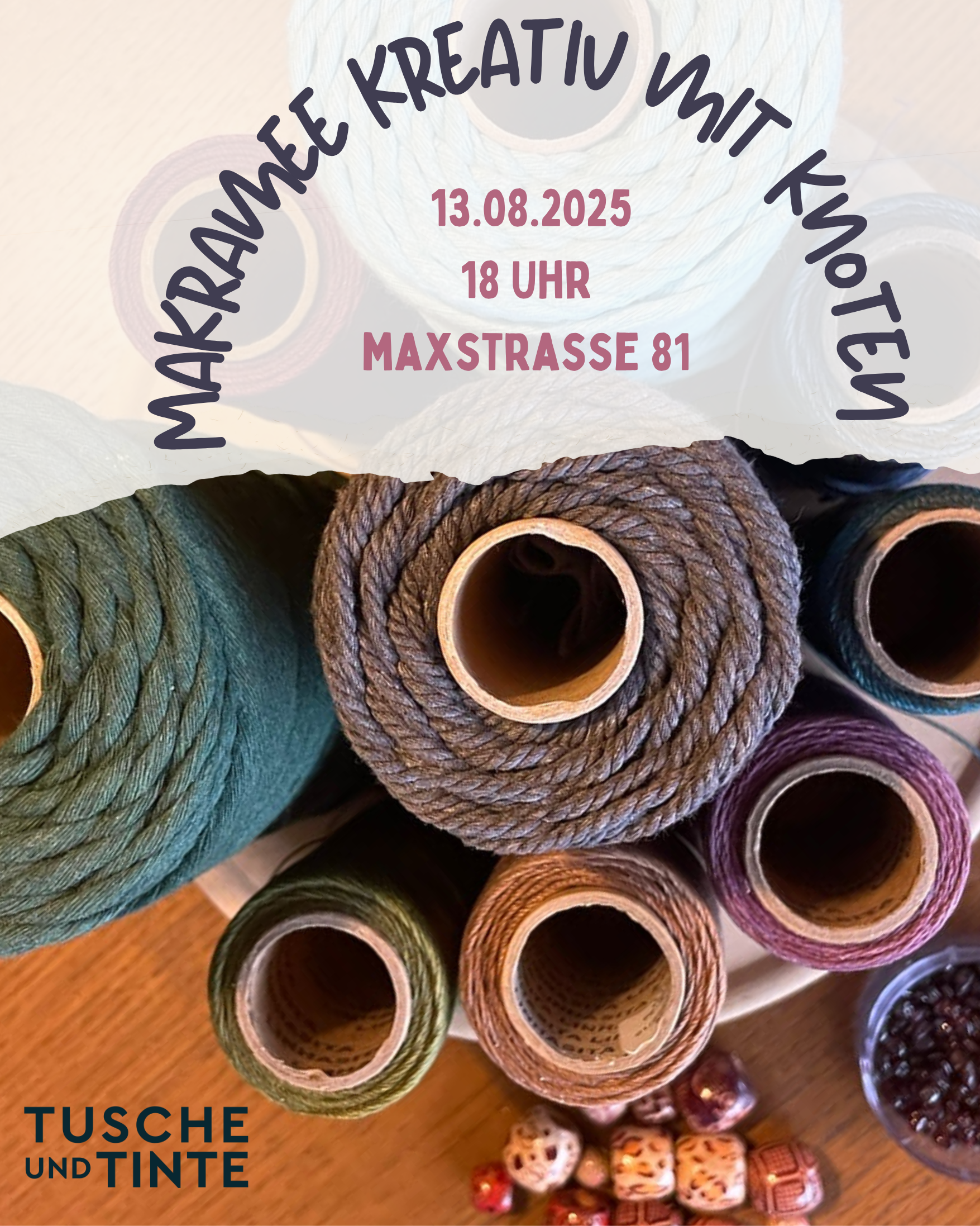 Kreativtreff Makramee – Kreativ werden mit Knoten!